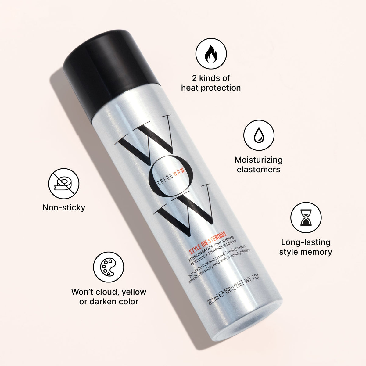 Spray Texturizador Style on Steroids — Color WOW