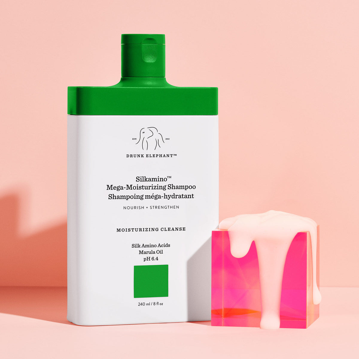 Shampoo Mega Hidratante Silkamino ™ DRUNK ELEPHANT