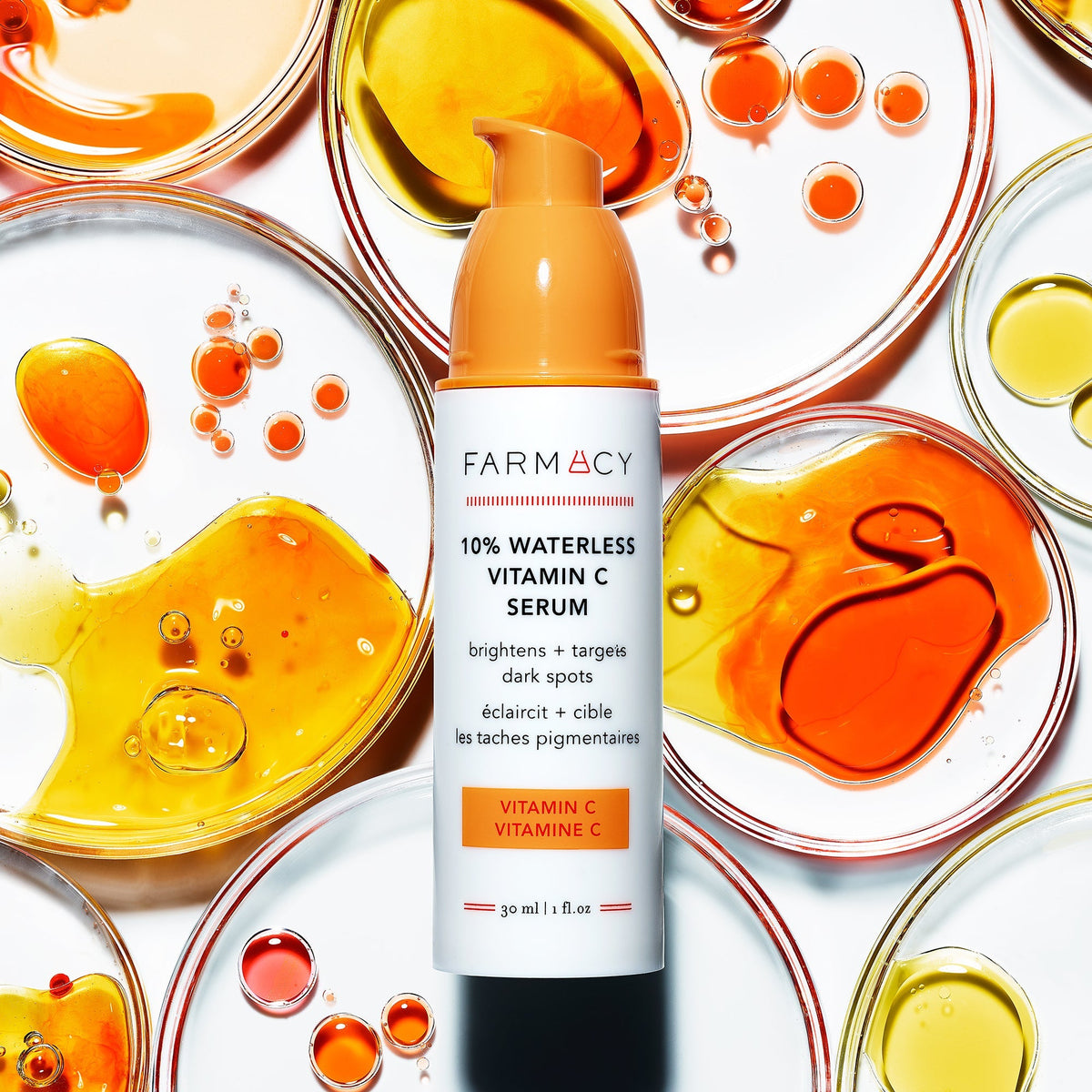 Sérum de Vitamina C Bright On 10% Waterless — Farmacy