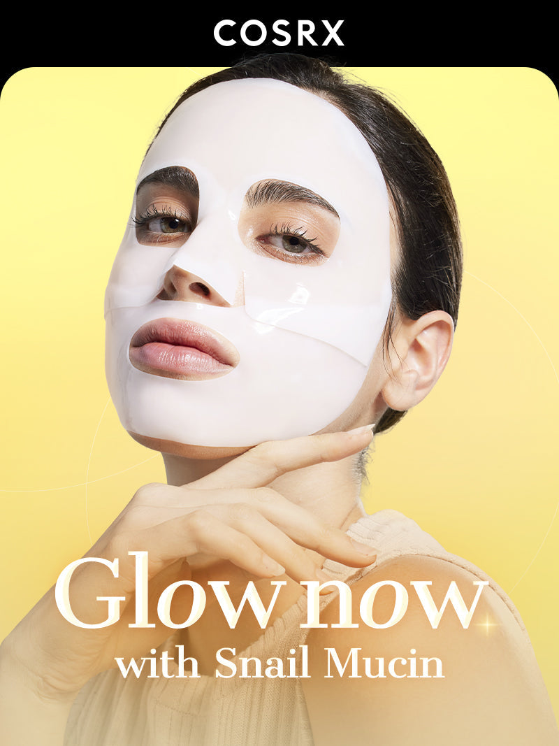 Advanced Snail Mucin Glass Glow Hydrogel Mascarilla — COSRX