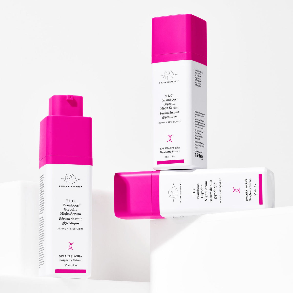 Suero nocturno Glycolic - TLC Framboos™ Glicolico - Drunk Elephant