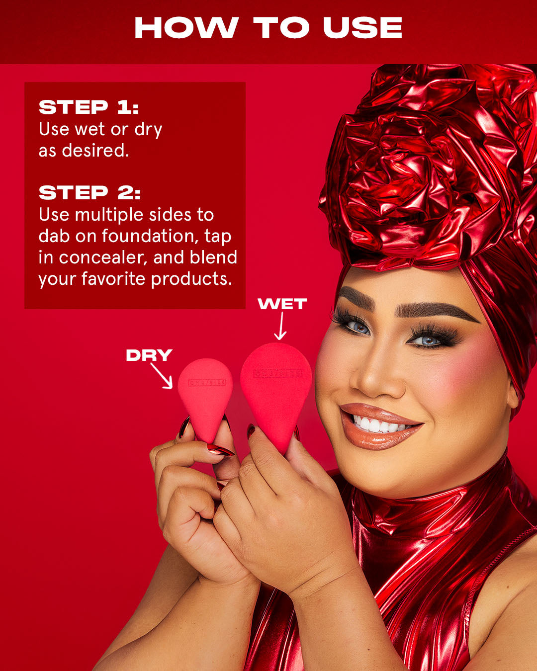 Esponja de Maquillaje Infinity — Turn Up The Base