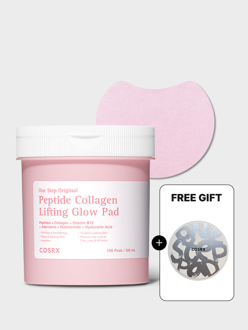 One Step Original Peptide Collagen Lifting Glow Pad — COSRX