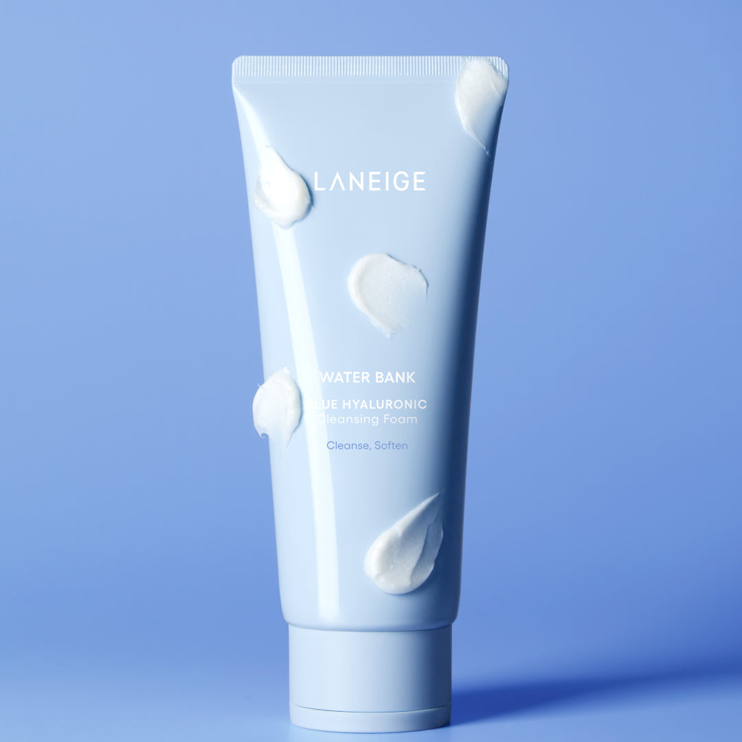 Espuma Limpiadora Water Bank Blue Hyaluronic — Laneige