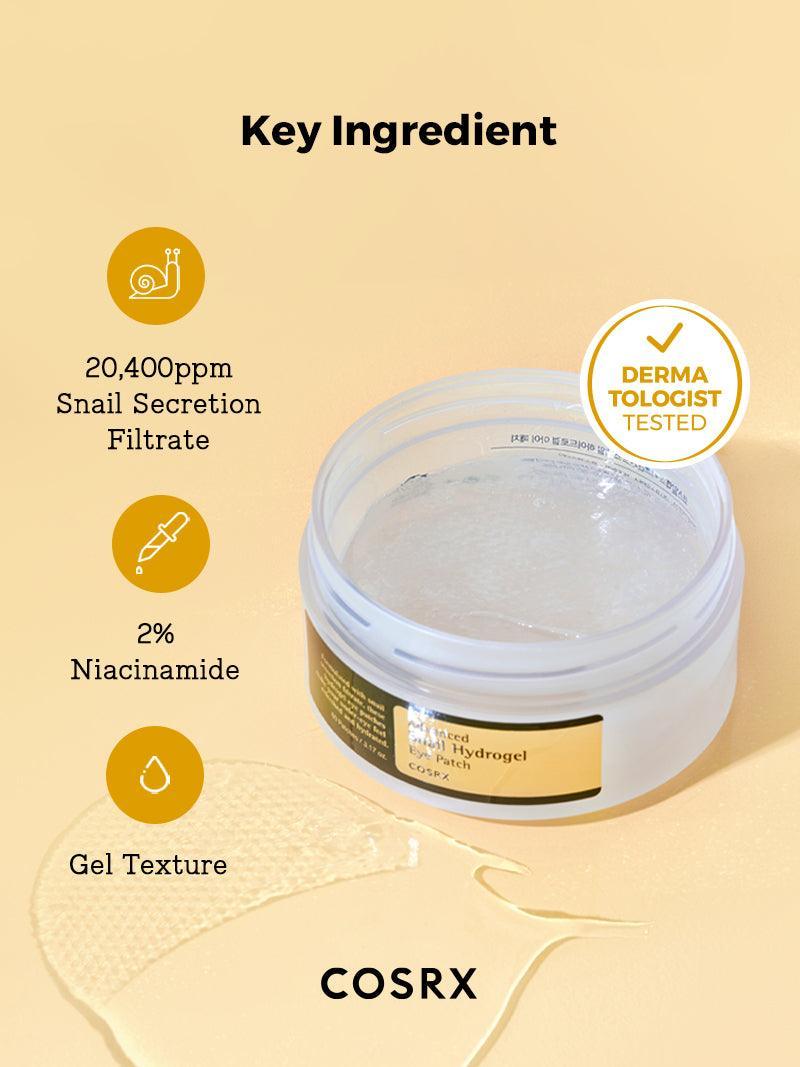 Advanced Snail Hydrogel Eye Parche — COSRX