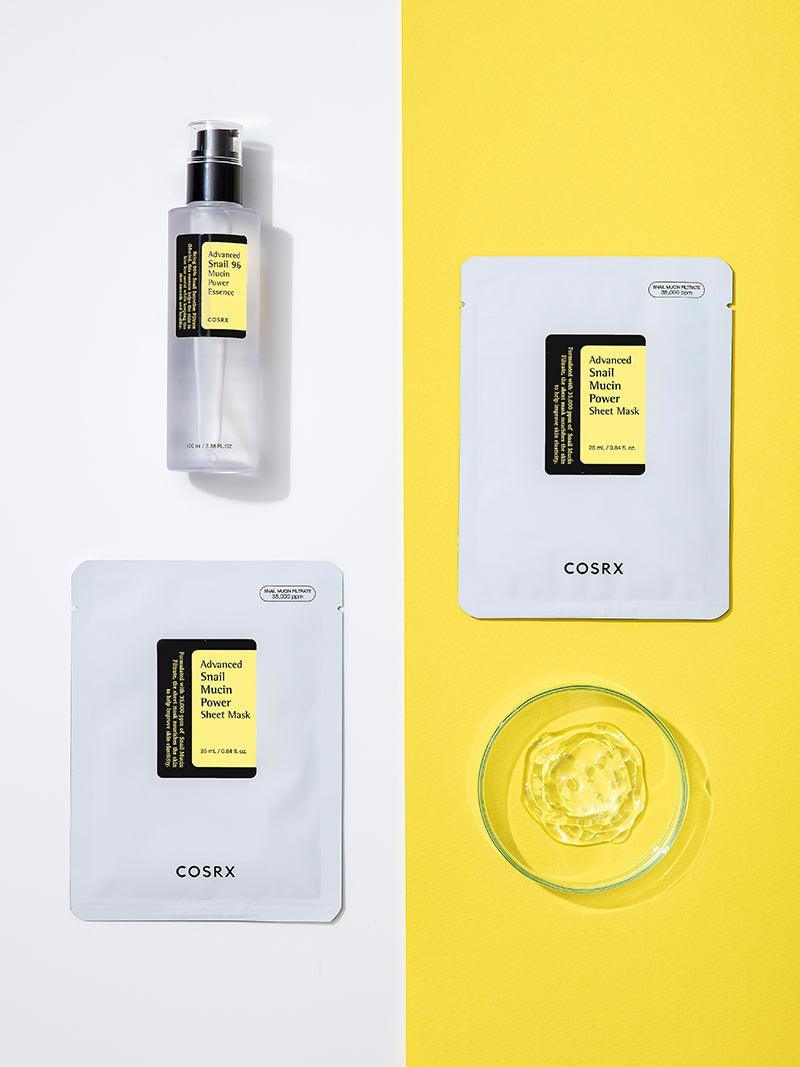 Advanced Snail Mucin Power Sheet Mascarilla 10 Sheets — COSRX