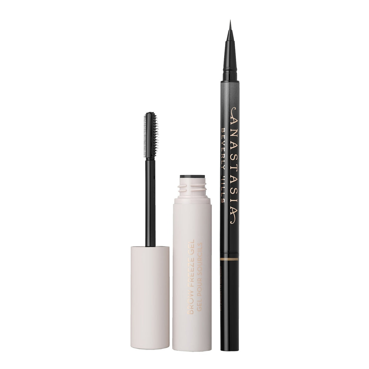 Dúo de Cejas Definidas y Fijadas — MicroStroke + Brow Freeze Gel — Anastasia Beverly Hills