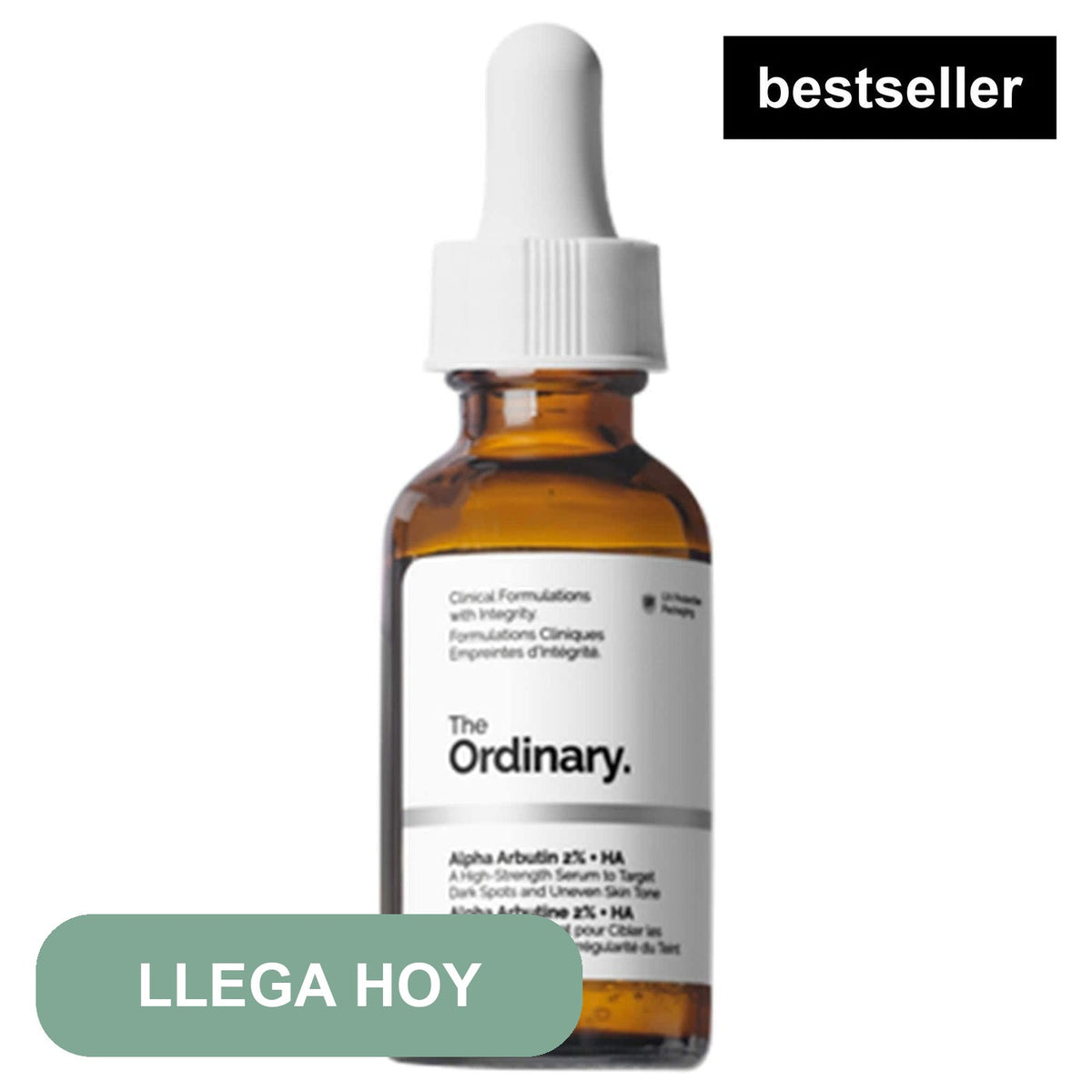 Sérum Alpha Arbutin 2% + Ácido Hialurónico para Hiperpigmentación — The Ordinary