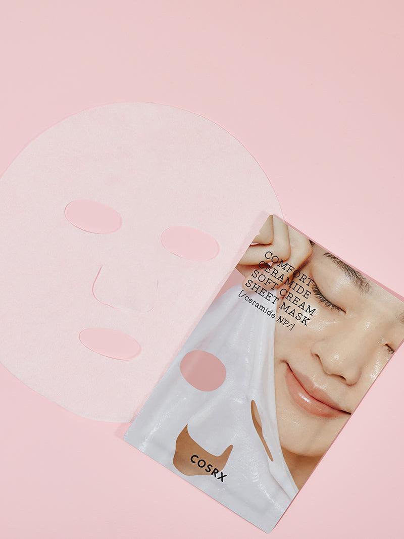 Balancium Comfort Ceramide Soft Crema Sheet Mascarilla — COSRX