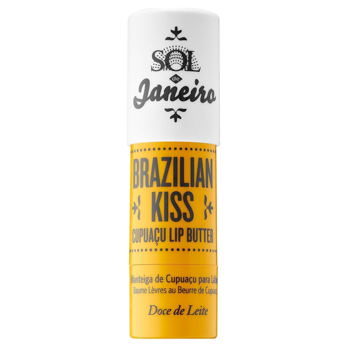 Manteca Labial Brazilian Kiss Cupuaçu — Sol de Janeiro, reverso