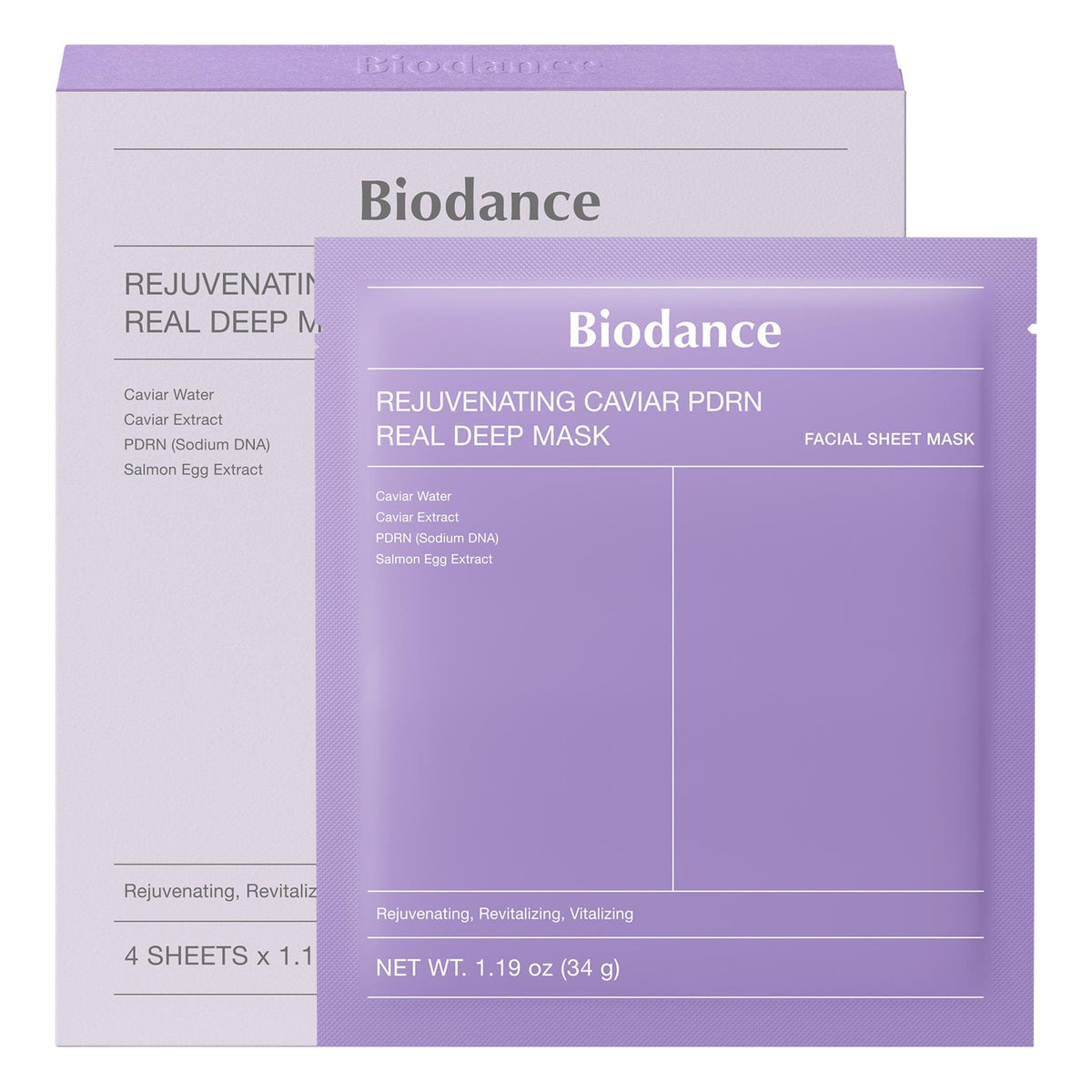 Caviar PDRN Real Deep Mask — Biodance