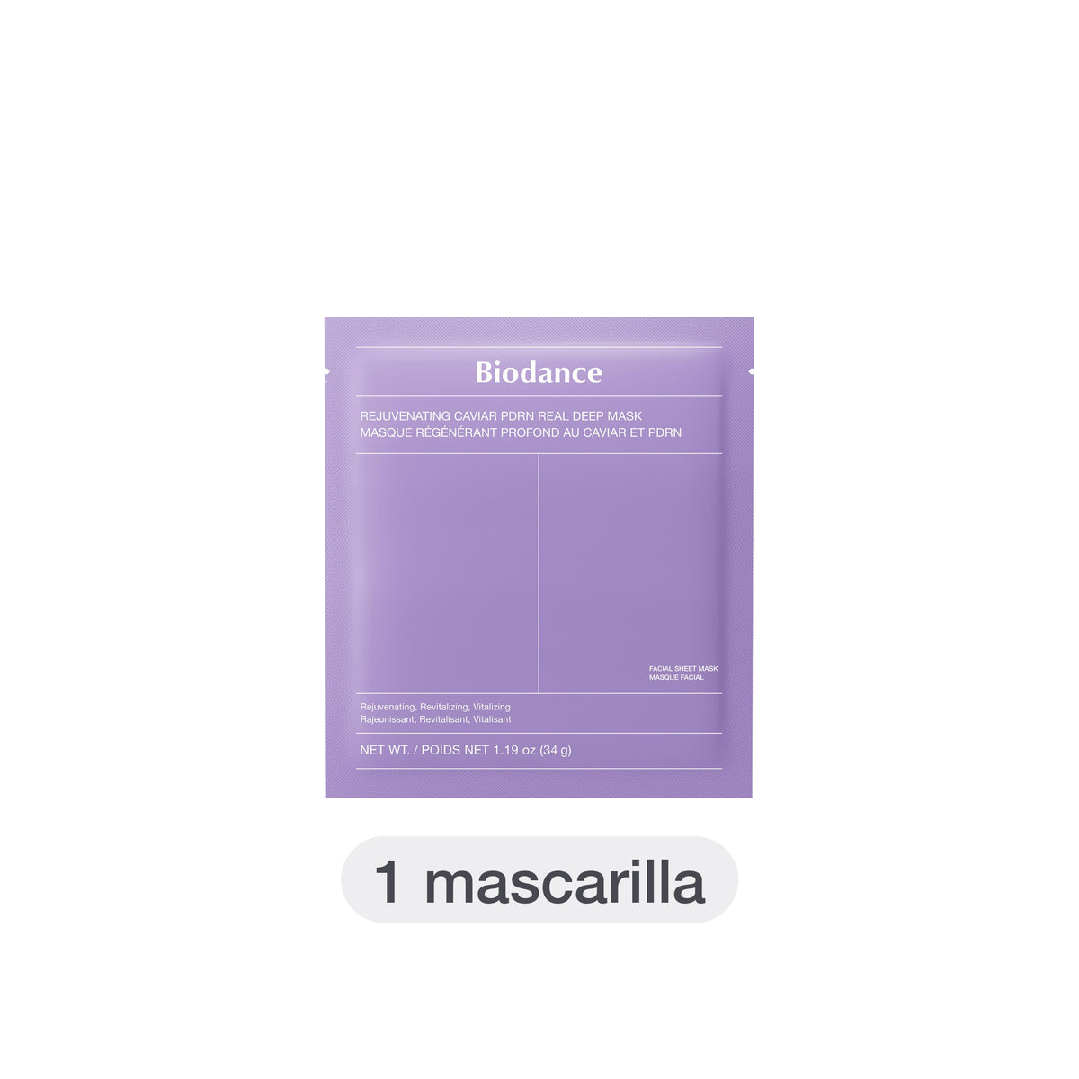 Caviar PDRN Real Deep Mask 1 mascarilla