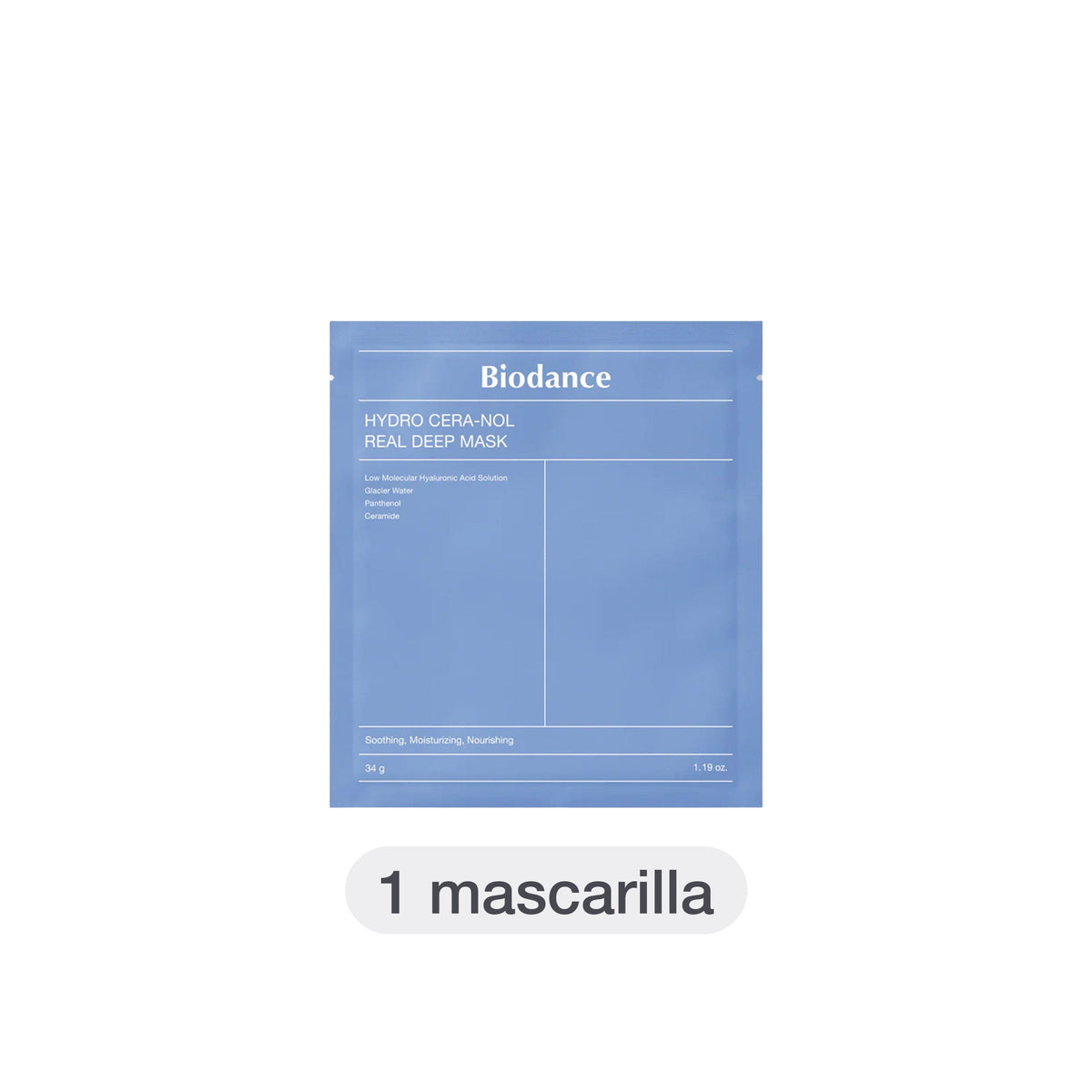 Hydro Cera-nol Real Deep Mask 1 mascarilla