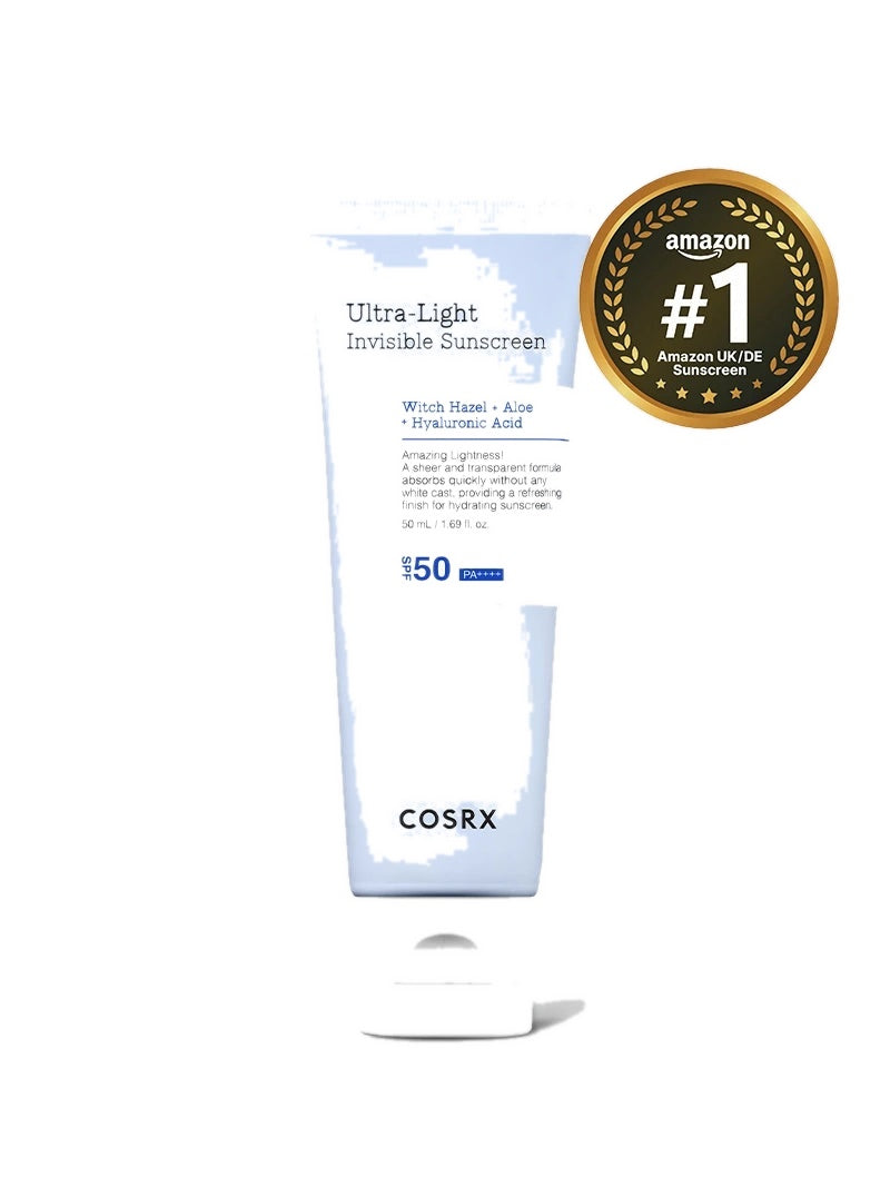 Protector Solar Ultra-Light Invisible SPF50 PA++++