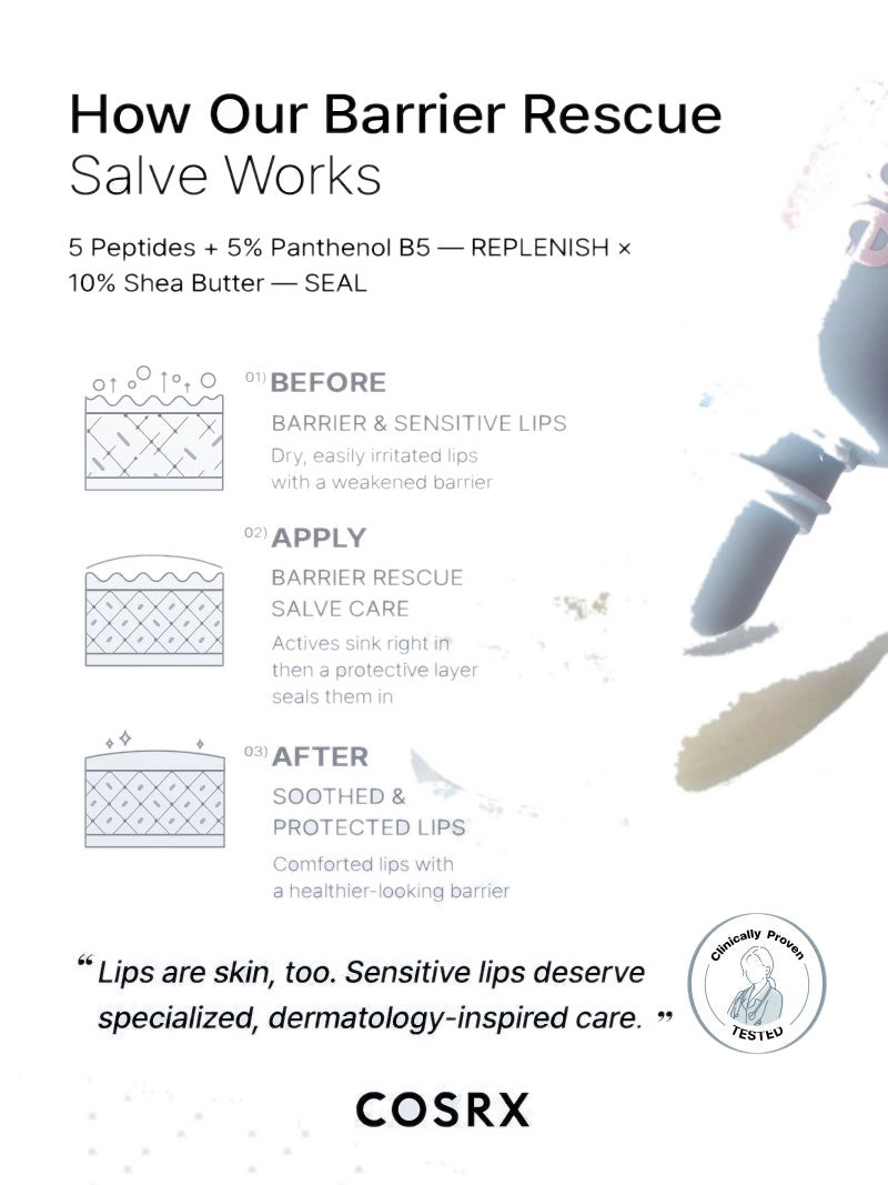 Bálsamo Labial 5 Peptide B5 Sensitive Repair Salve