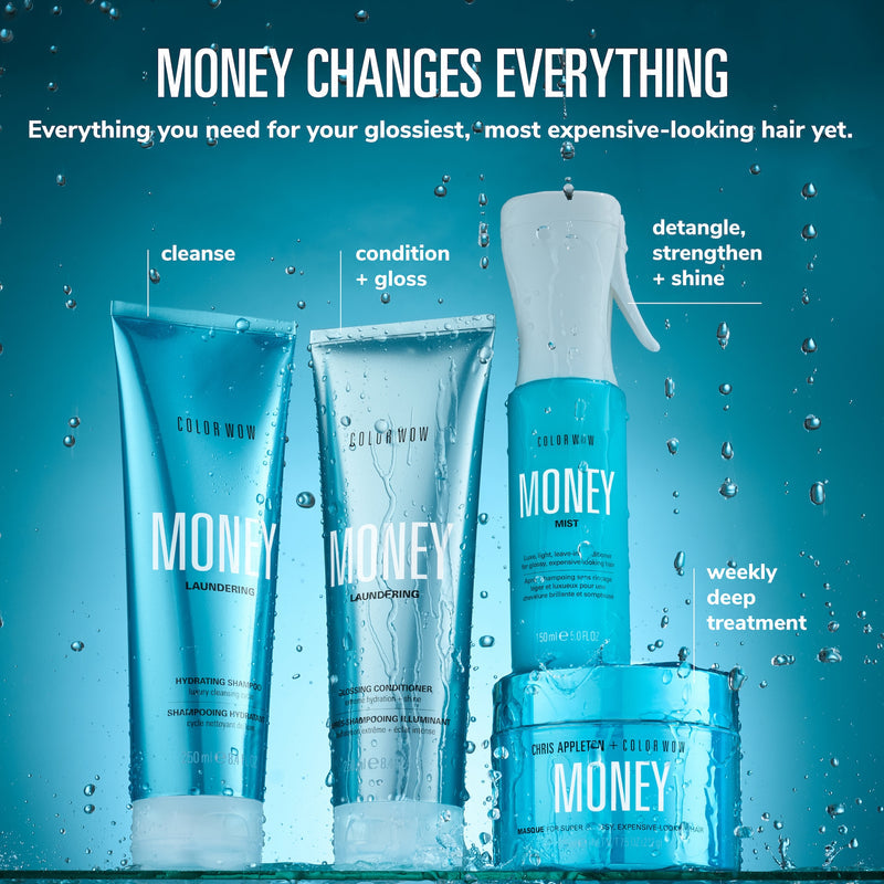 Money Laundering Shampoo estilo de vida Color WOW