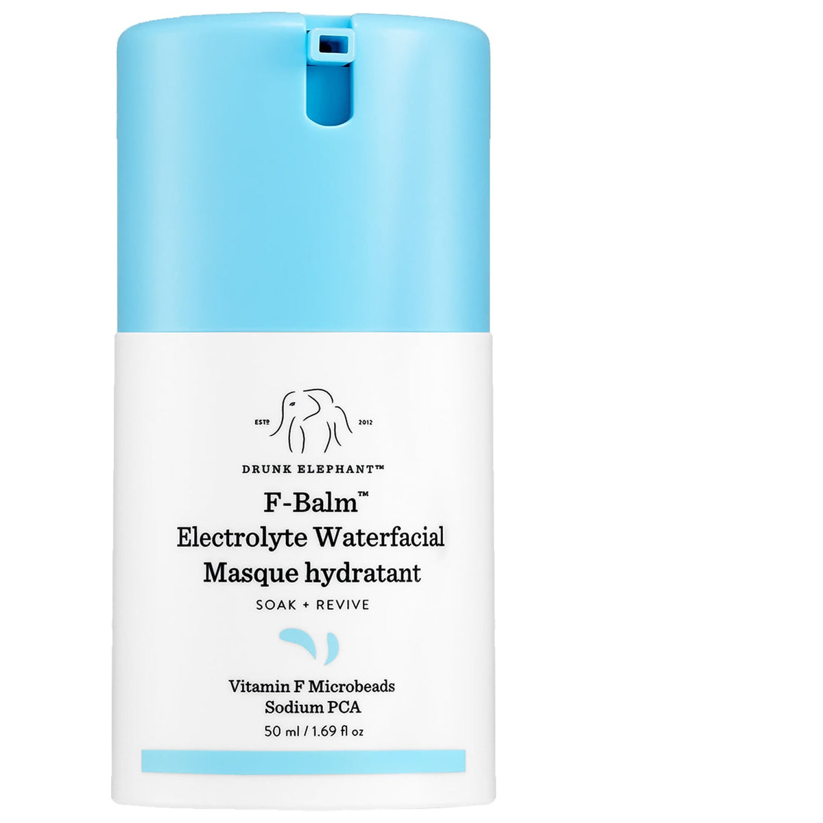 Mascarilla de Electrolitos F-Balm Waterfacial — Drunk Elephant
