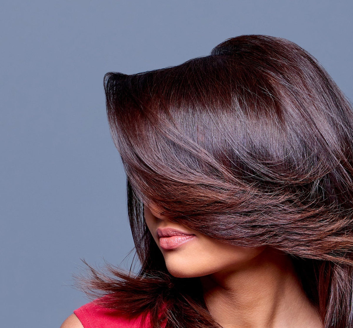 Cabello con brillo tras usar Dream Coat