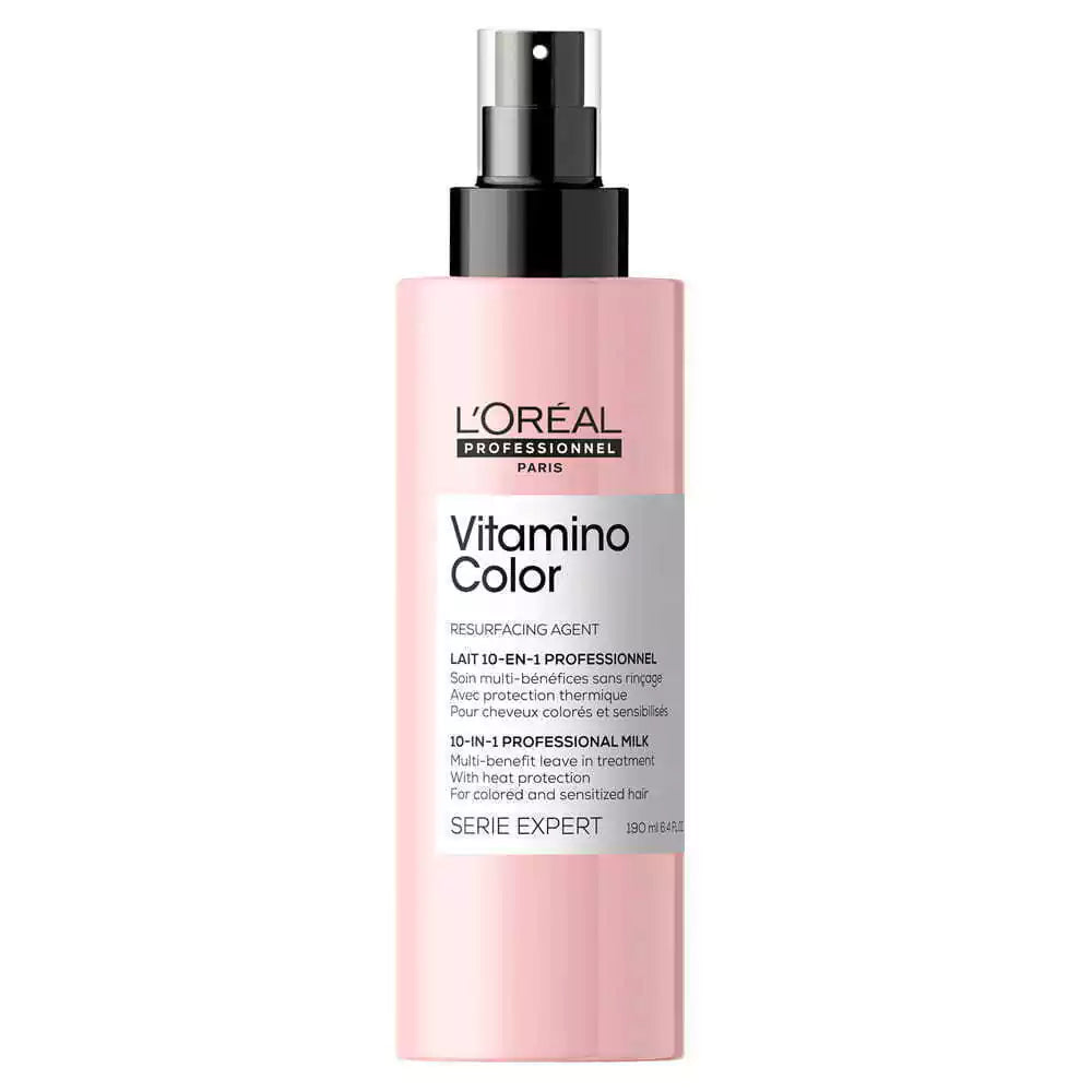 L’Oréal Professionnel Vitamino Color Lait 10 en 1 – Tratamiento Sin Enjuague 190 ml