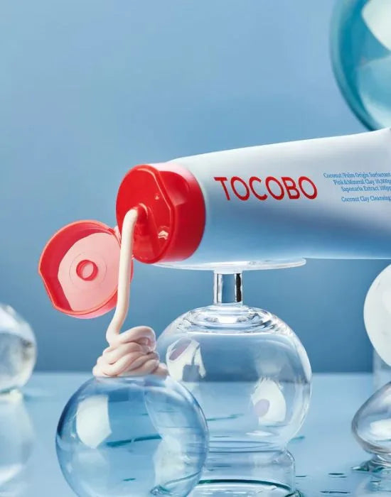 Espuma Limpiador facial  Coconut Clay Cleansing Foam -TOCOBO