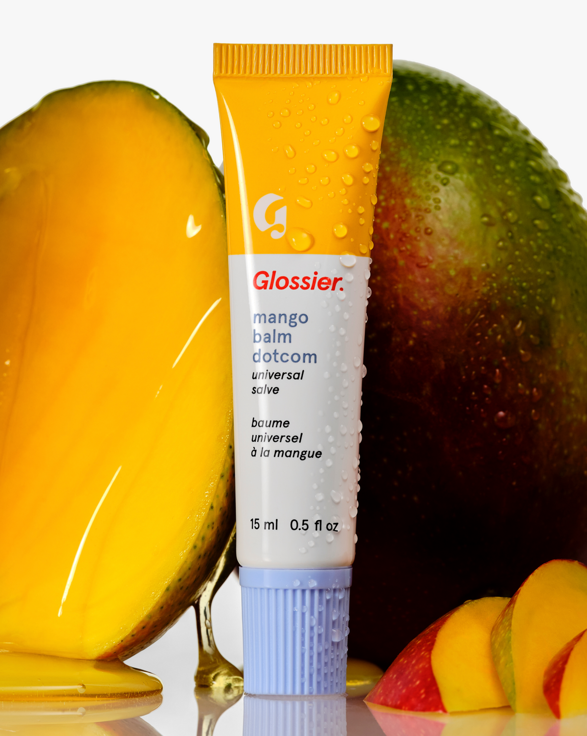 Bálsamo Mango Balm Dotcom Glossier con mango