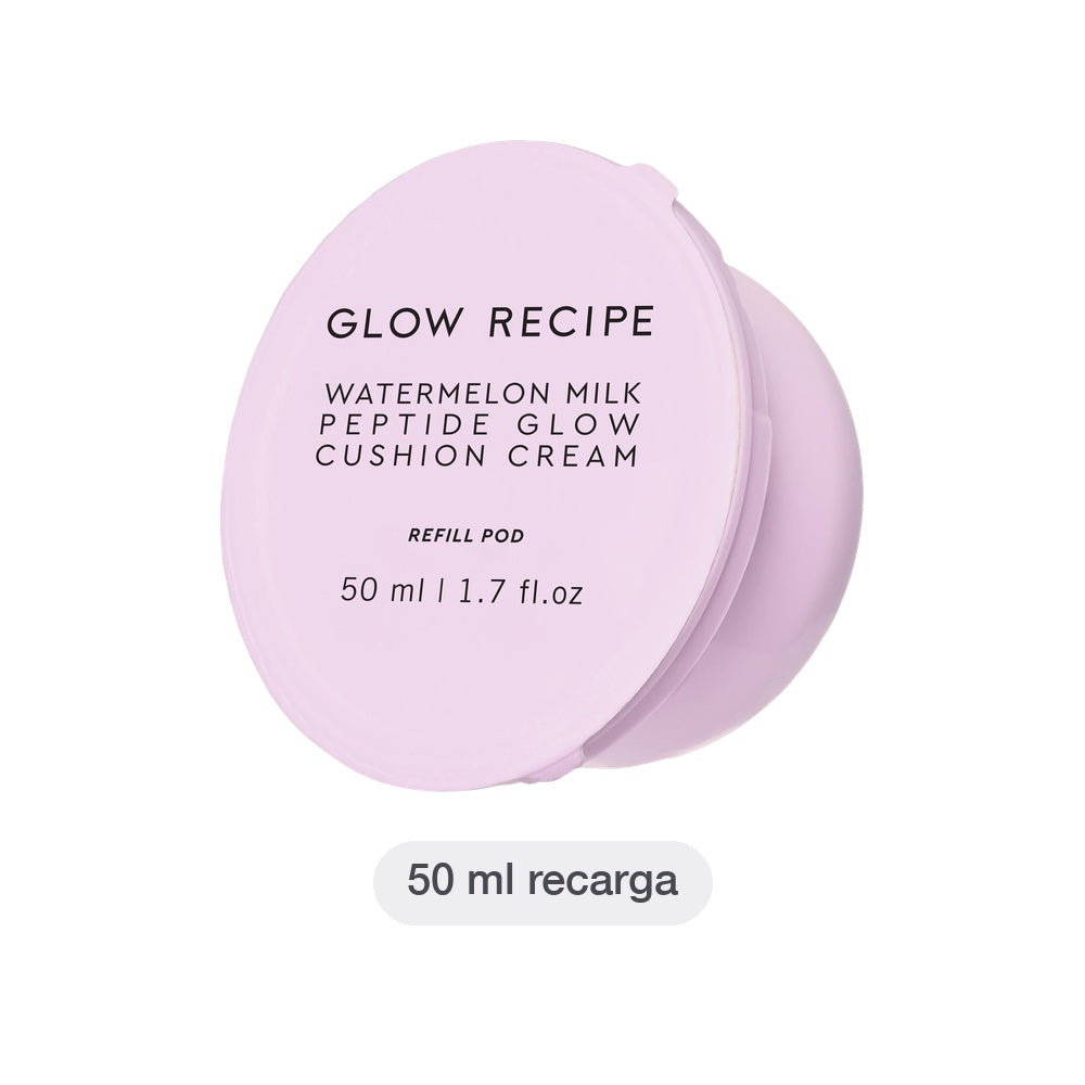 Humectante Watermelon Milk Peptide Cushion Cream Recargable — Glow Recipe