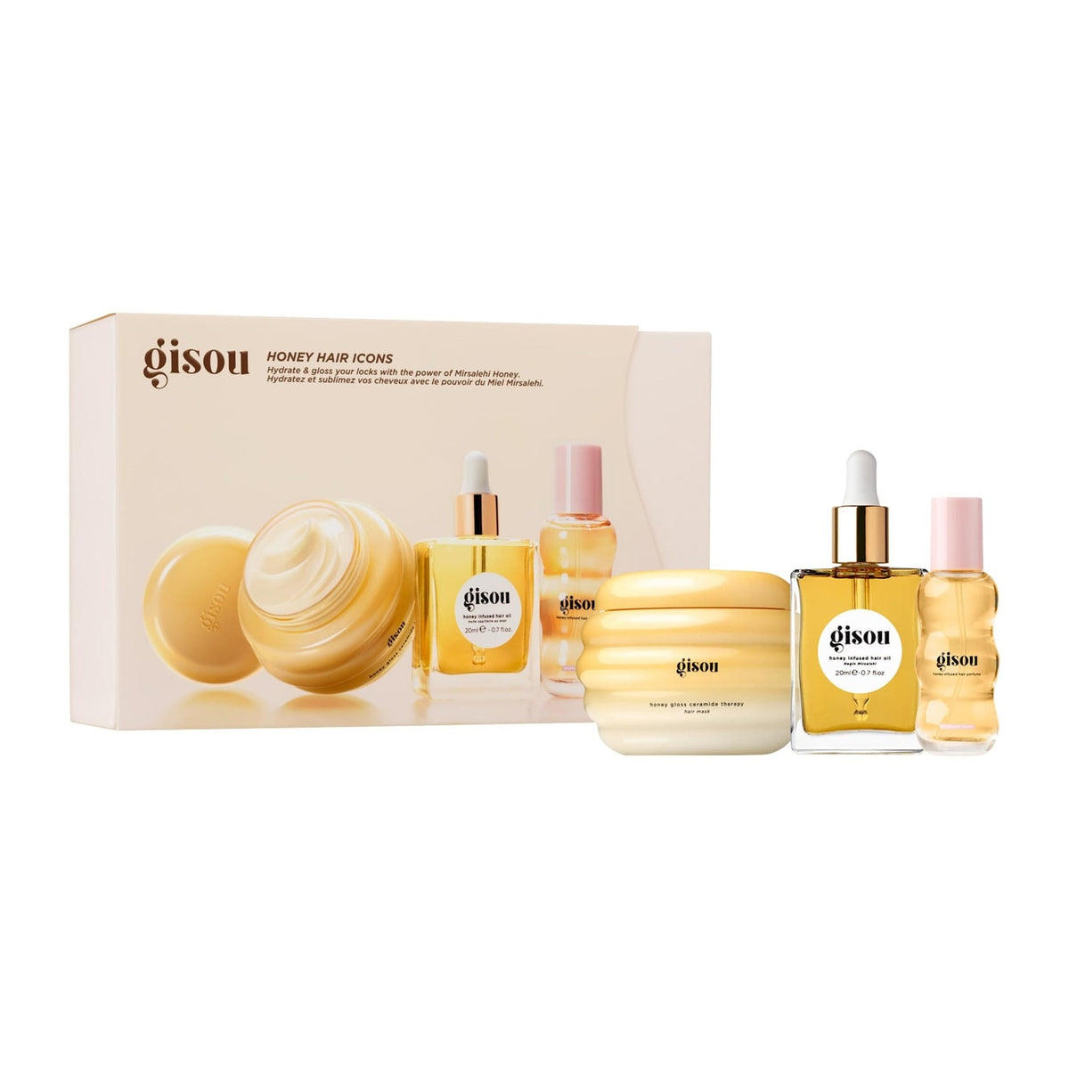 Set Honey Hair Icons — Gisou