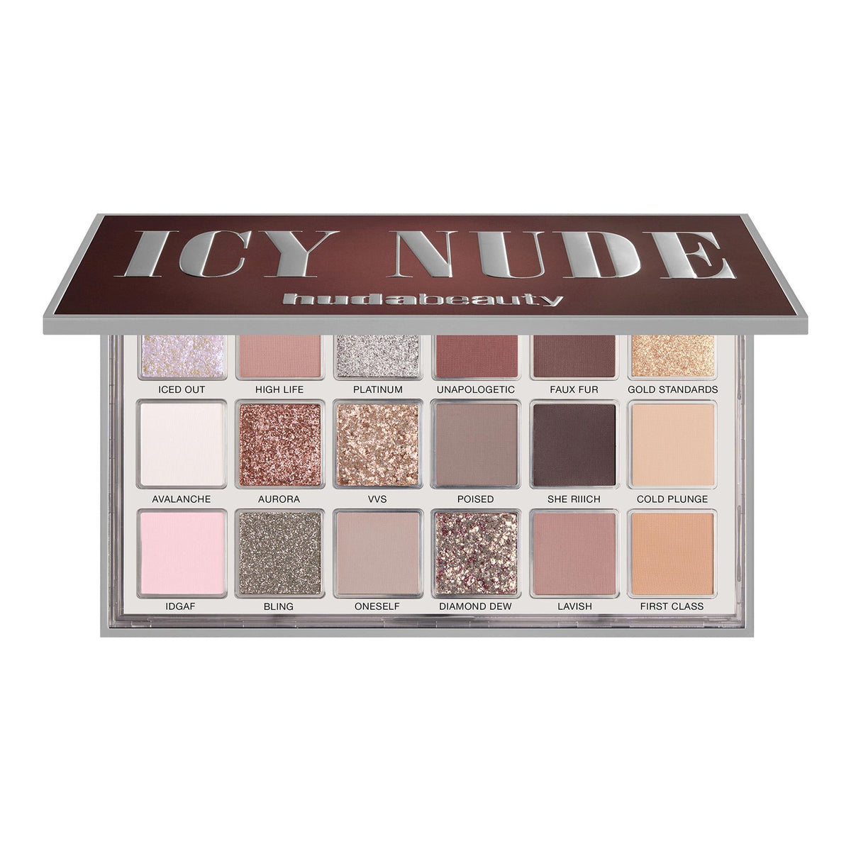 Paleta de Sombras Icy Nude — Huda Beauty