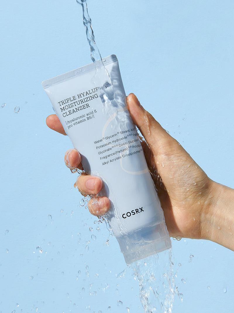 Hydrium Triple Hyaluronic Hidratante Limpiador — COSRX