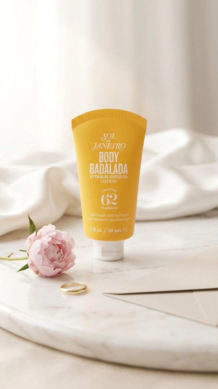 Loción Sol de Janeiro body badalada cheirosa 62 version mini 30 ml