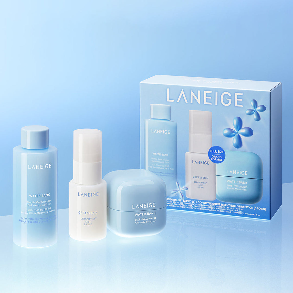 Set Esencial Daily Hydration Minis — Laneige