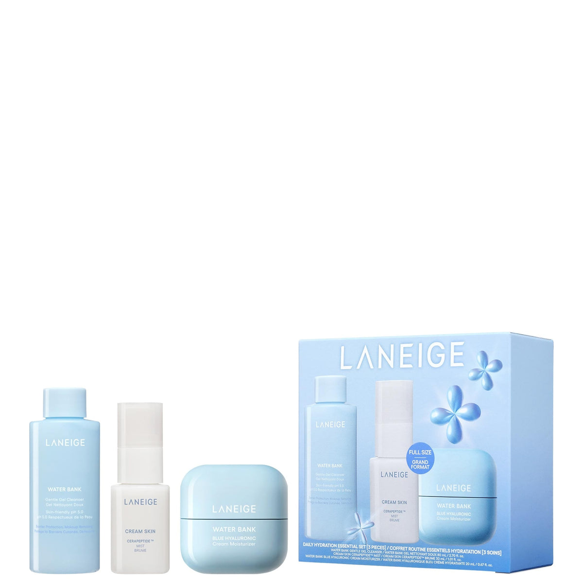 Set Esencial Daily Hydration Minis — Laneige