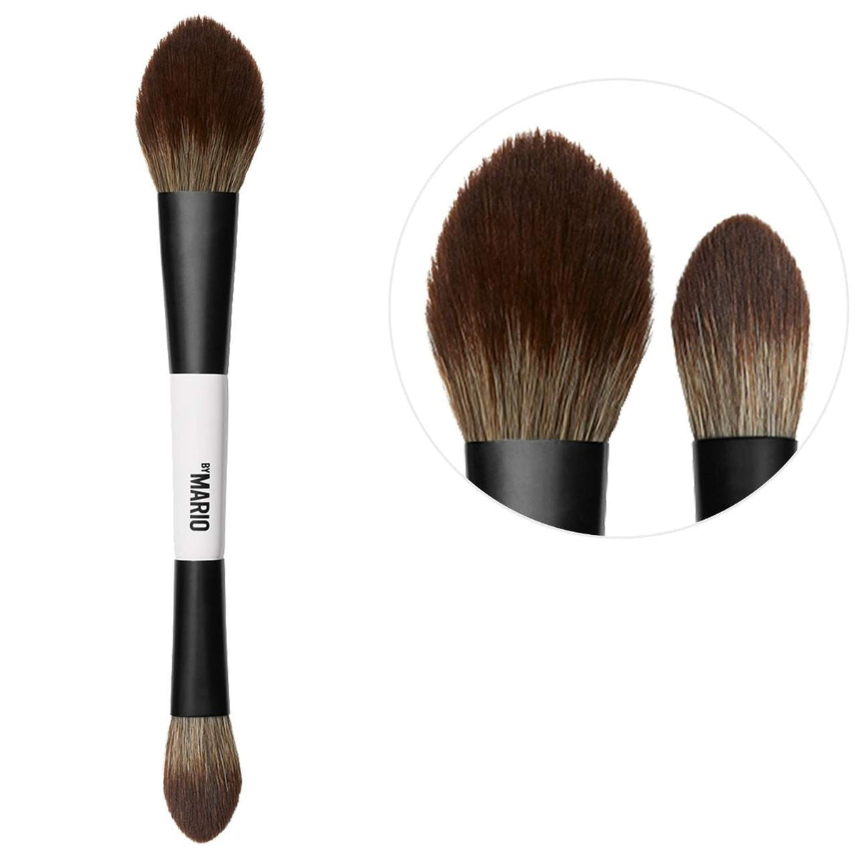 Brocha F3 de Doble Punta para Rubor e Iluminador — Makeup by Mario