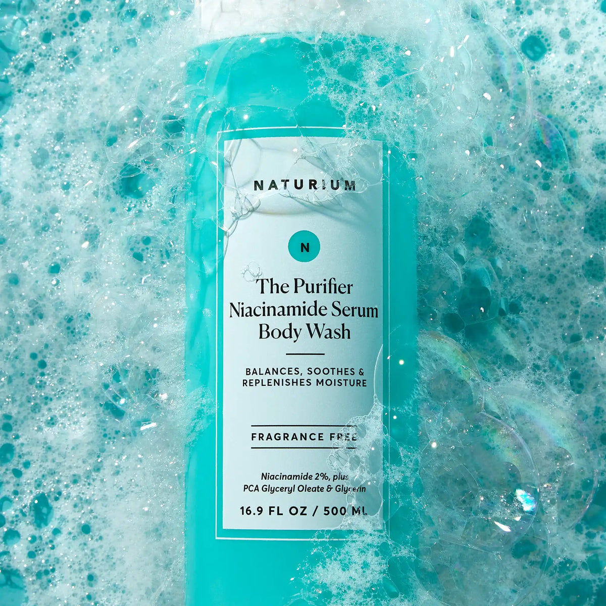 The Purifier Niacinamide Sérum Gel de Ducha — Naturium