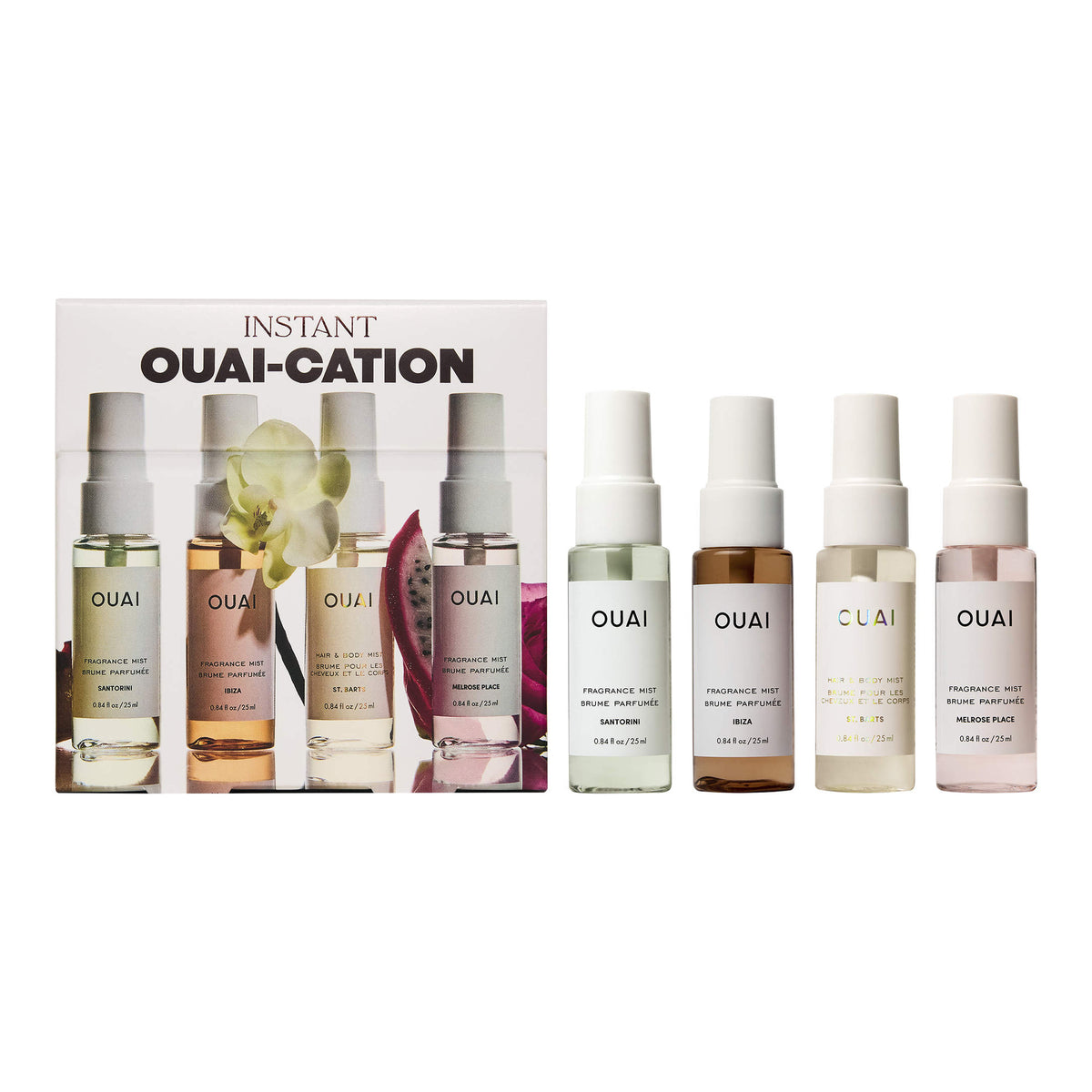 Set de Minis: Brumas St. Barts, Ibiza, Santorini y Melrose Place — OUAI