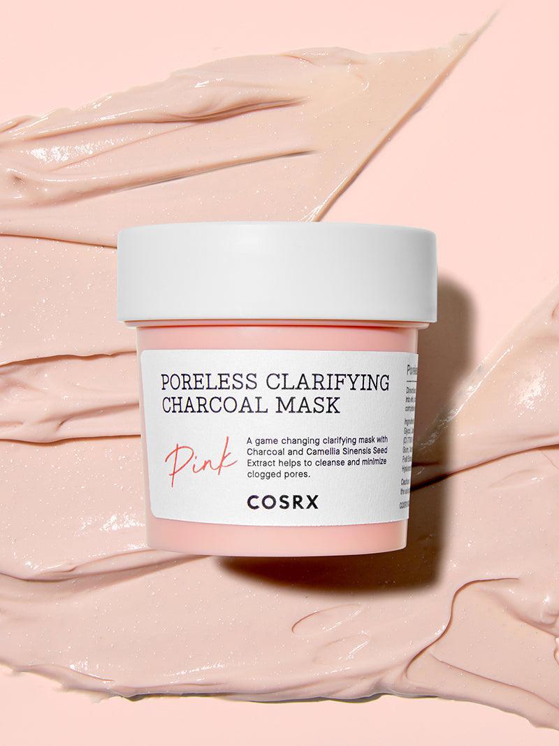 Poreless Clarifying Charcoal Mascarilla Pink — COSRX