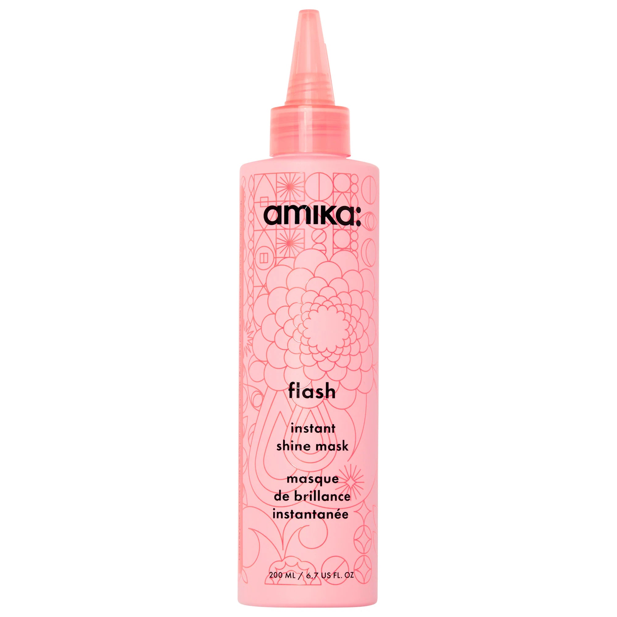 Mascarilla brillante para el cabello con brillo instantáneo Flash — amika
