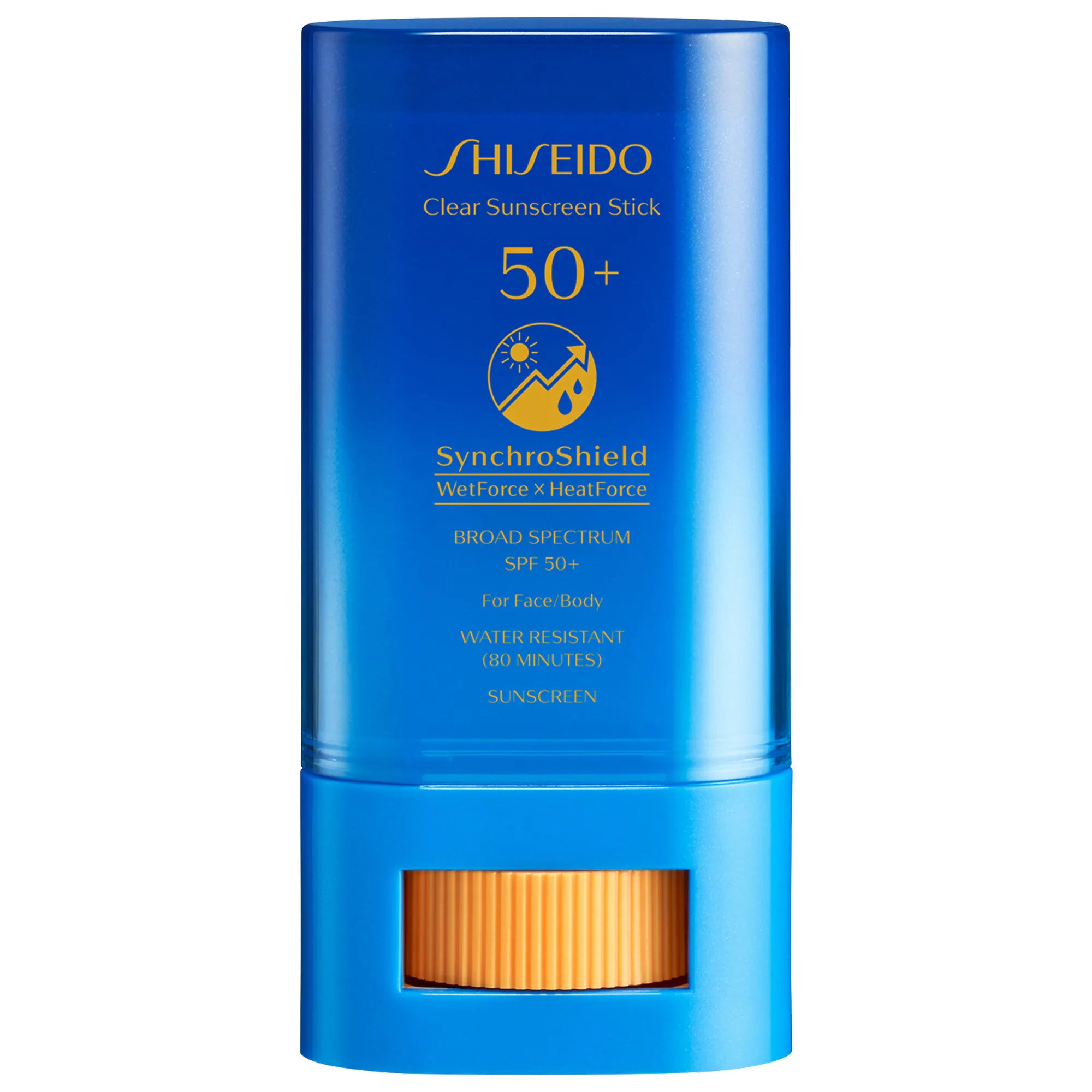 Barra de protección solar transparente SPF 50 — Shiseido