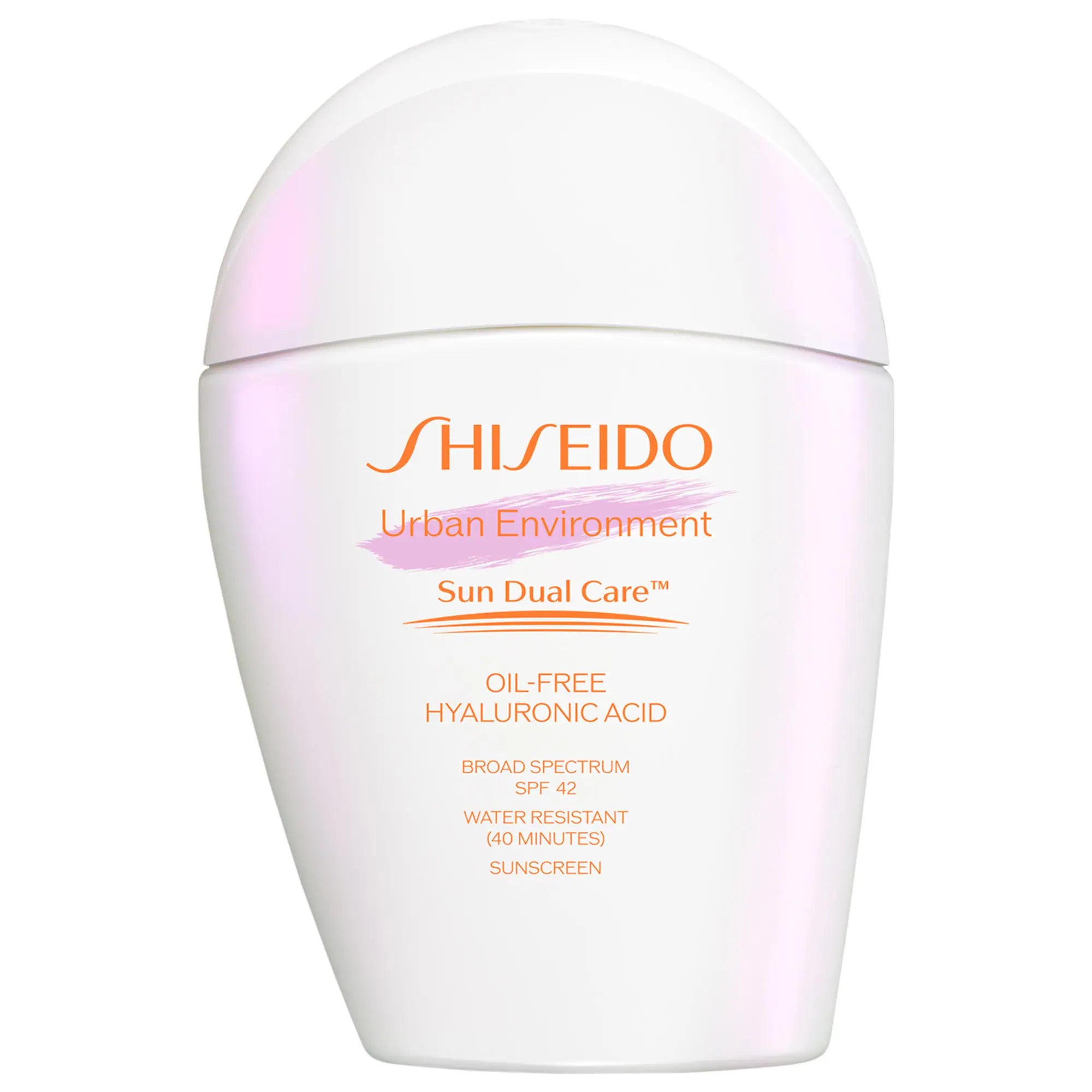 Protector solar facial sin aceite SPF 42 de Urban Environment con ácido hialurónico — Shiseido