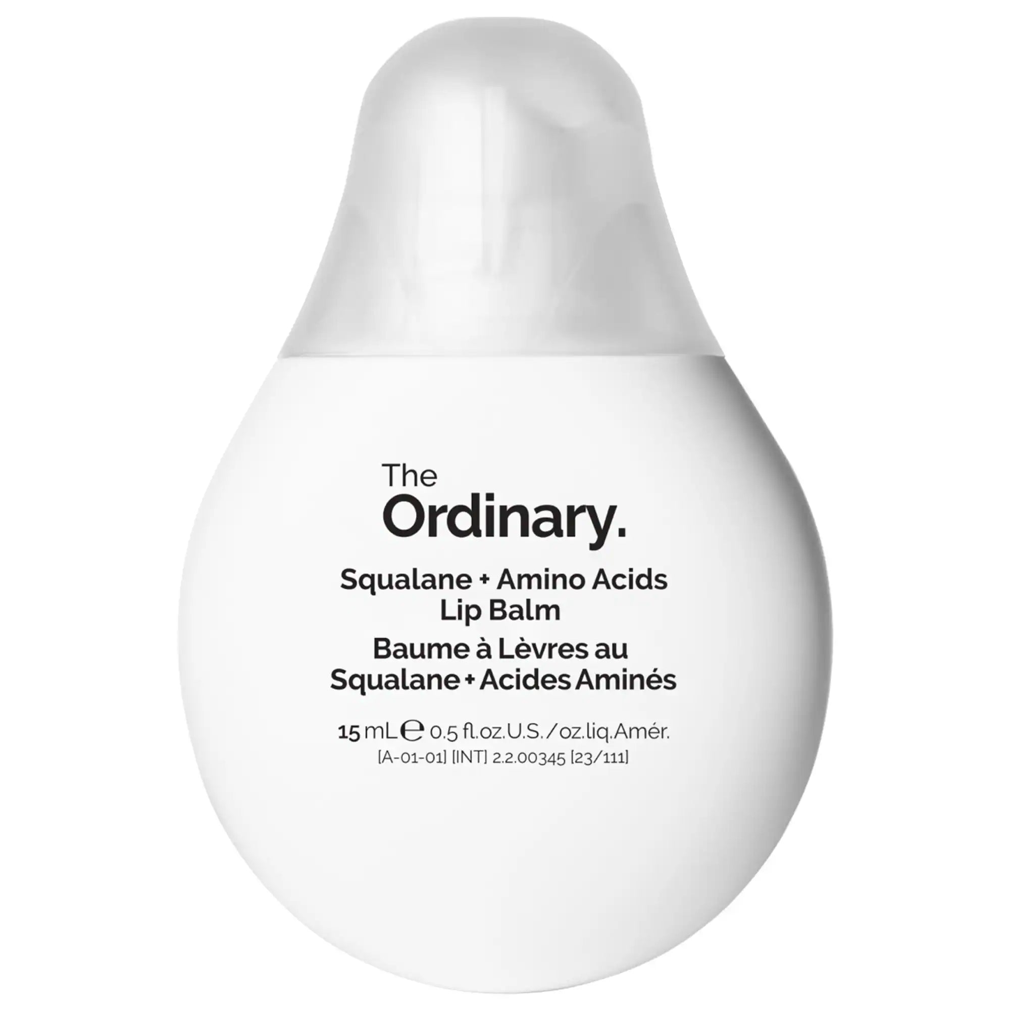 Bálsamo labial hidratante con escualano + aminoácidos, para labios, codos y cutículas — The Ordinary