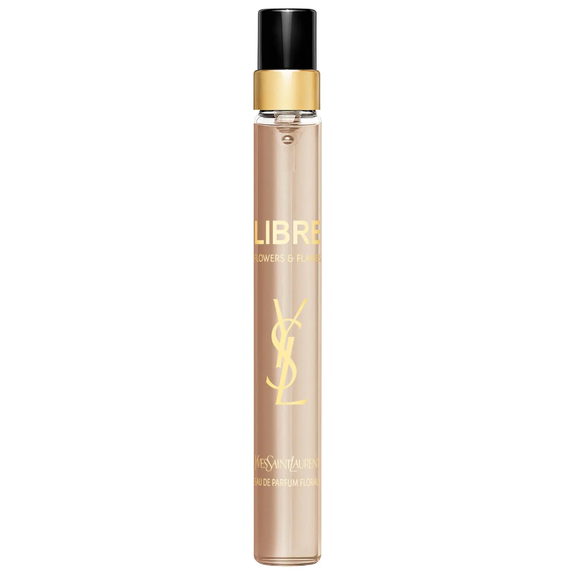 Libre Flowers & Flames Eau de Parfum Florale Spray de viaje con flor de coco-palmera y flor de lirio — Yves Saint Laurent