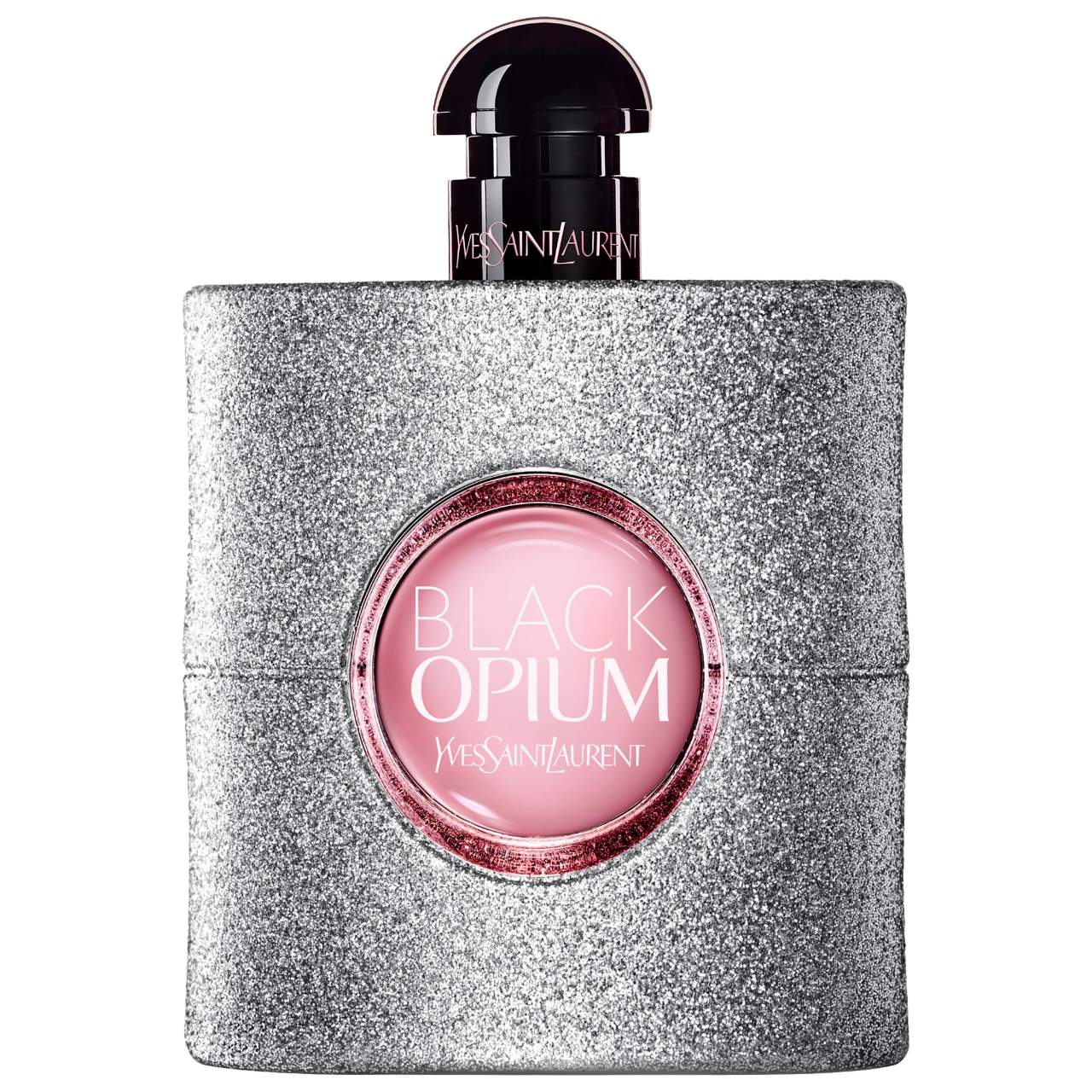 Black Opium Eau de Parfum Glitter con malvavisco y café — Yves Saint Laurent