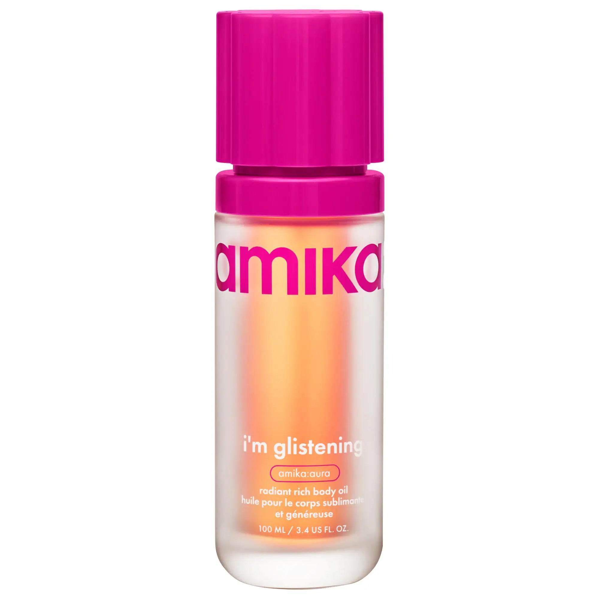 Estoy brillando aceite corporal rico y radiante — amika