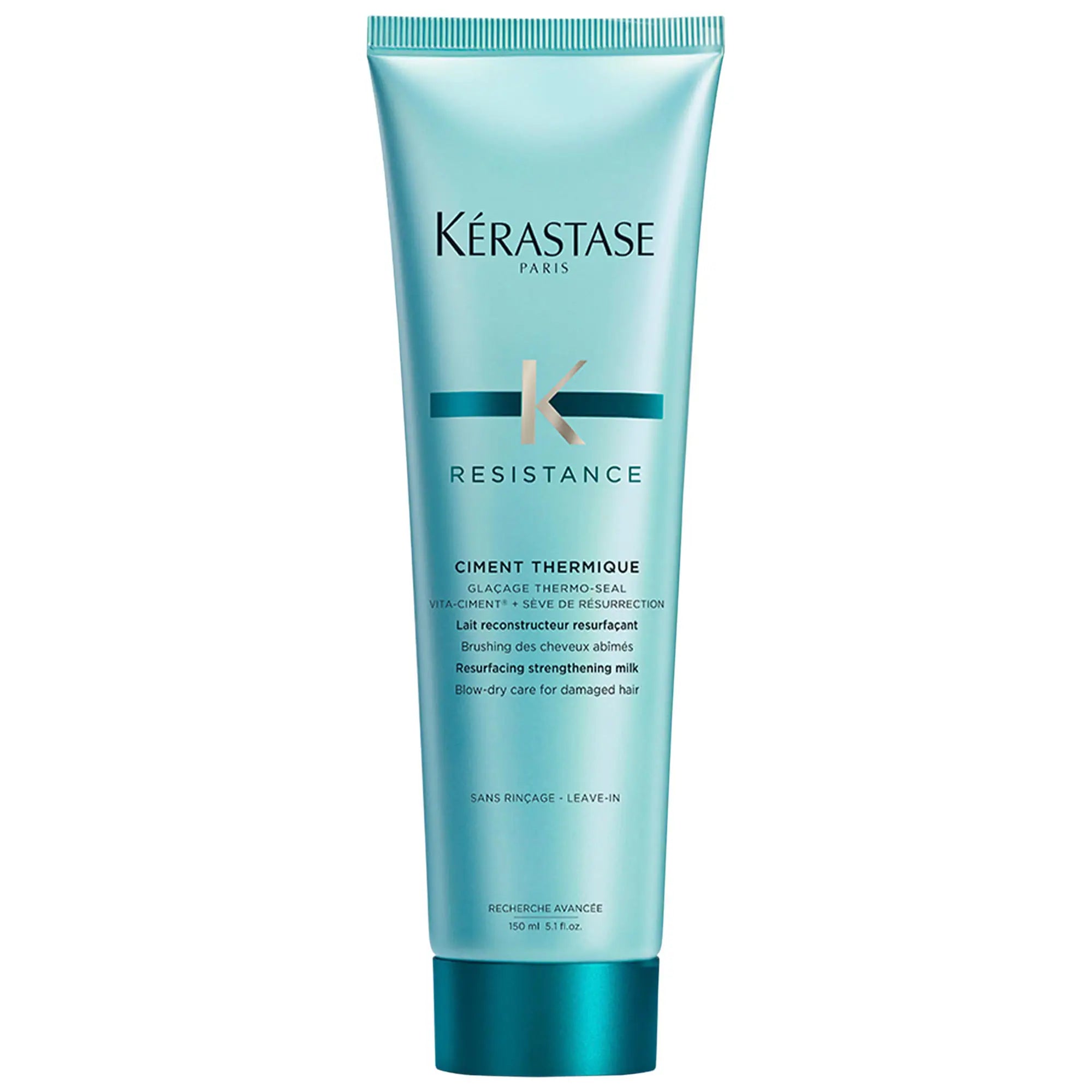 Crema de peinado sin aclarado Resistance Heat Protectant para cabello dañado — Kérastase