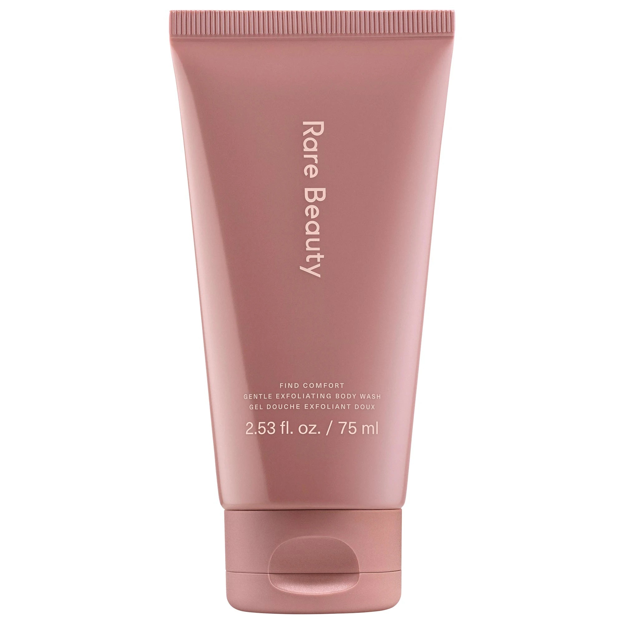 Gel de baño exfoliante suave Mini Find Comfort Konjac Jelly — Rare Beauty by Selena Gomez