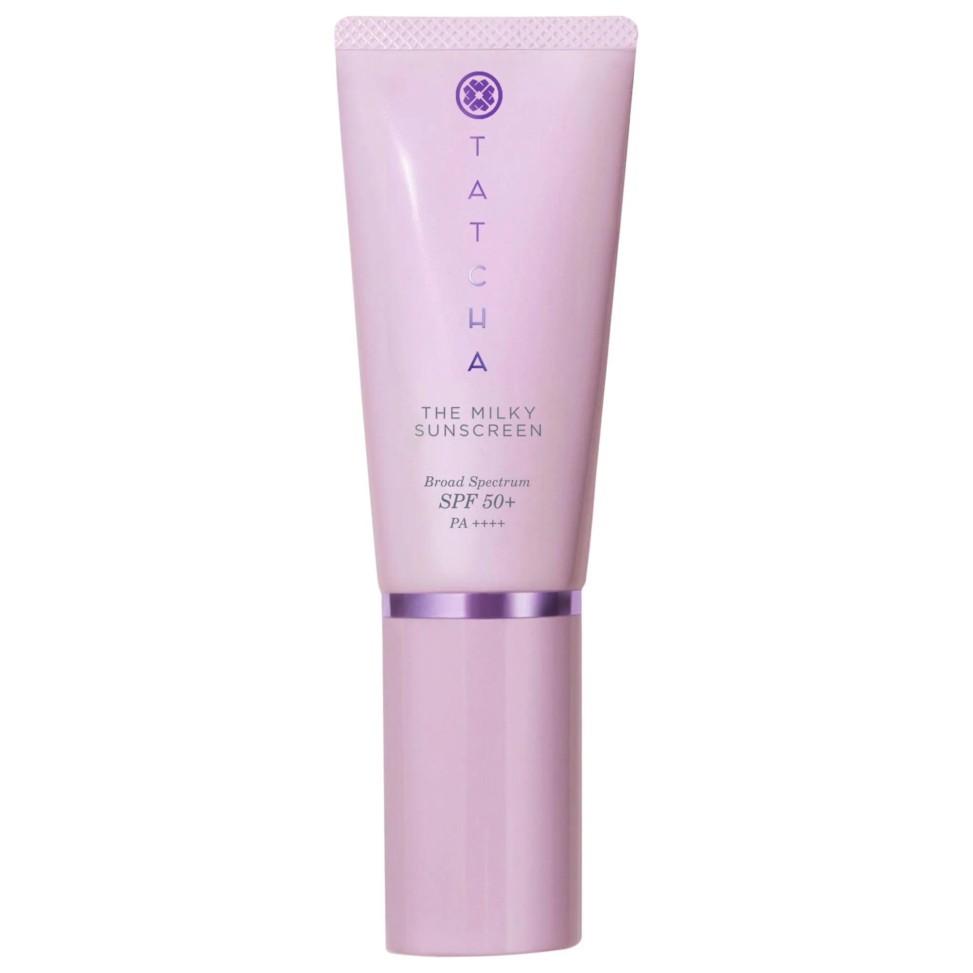 El protector solar lechoso de amplio espectro SPF 50+ con ectoína encapsulada + vitamina E — Tatcha