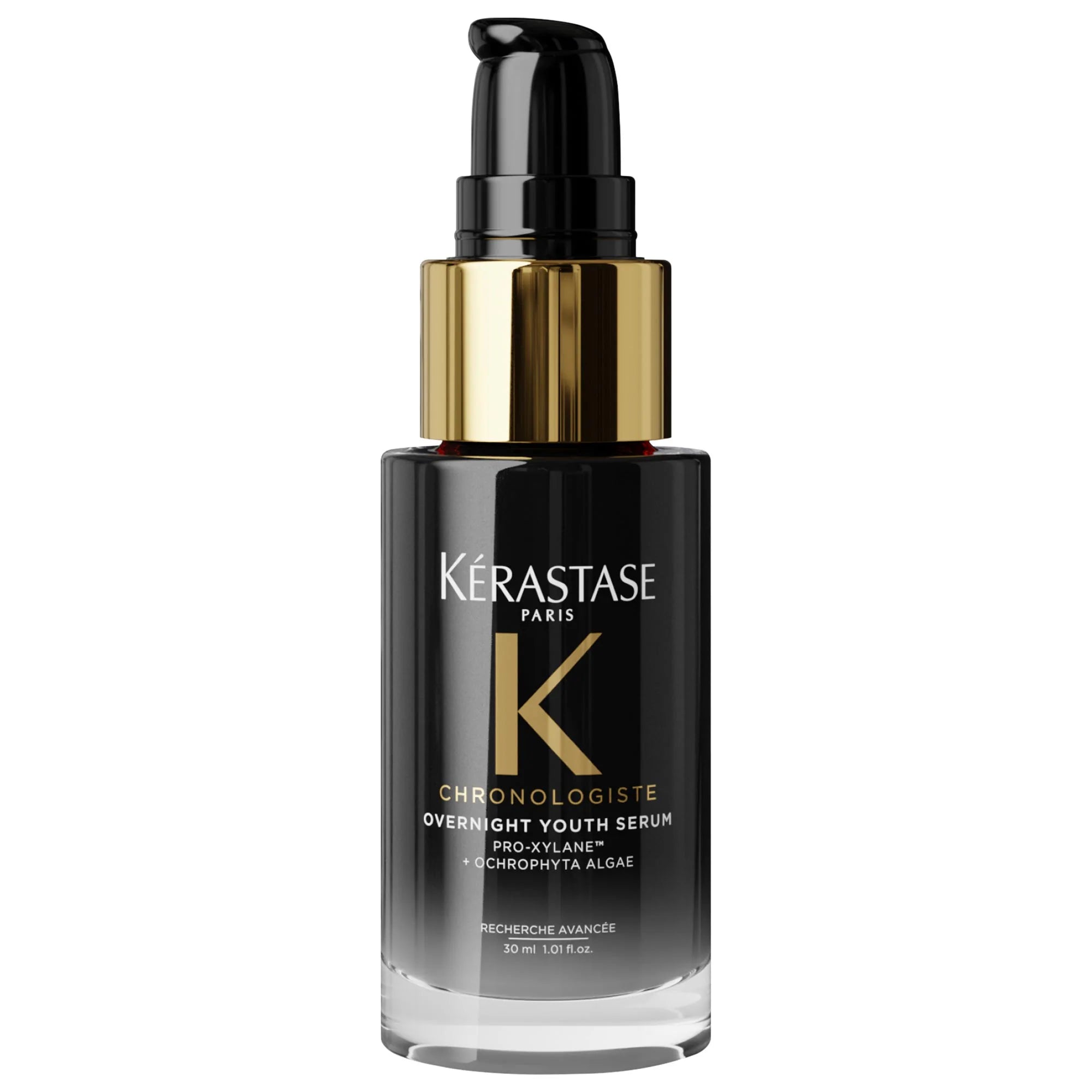 Suero juvenil de noche Chronologiste para cabello seco, fino y envejecido — Kérastase