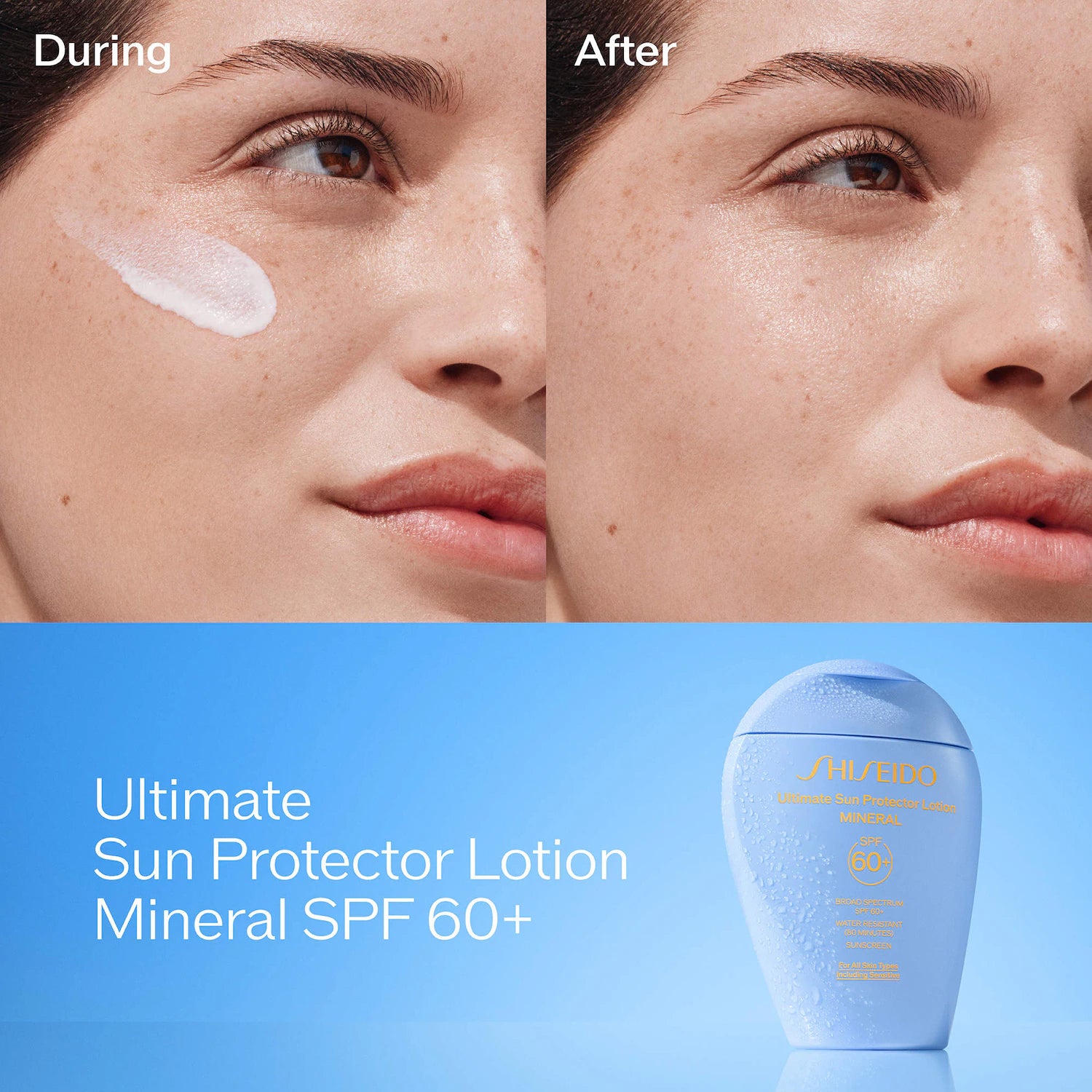 Loción protectora solar definitiva Mineral SPF 60+ Protector solar — Shiseido
