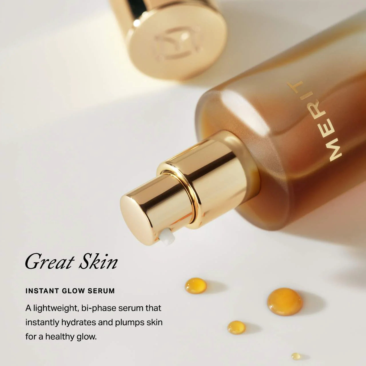 Suero Great Skin Instant Glow con niacinamida y ácido hialurónico — MERIT