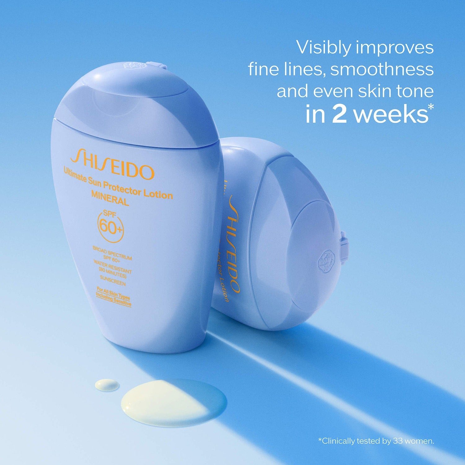 Loción protectora solar definitiva Mineral SPF 60+ Protector solar — Shiseido